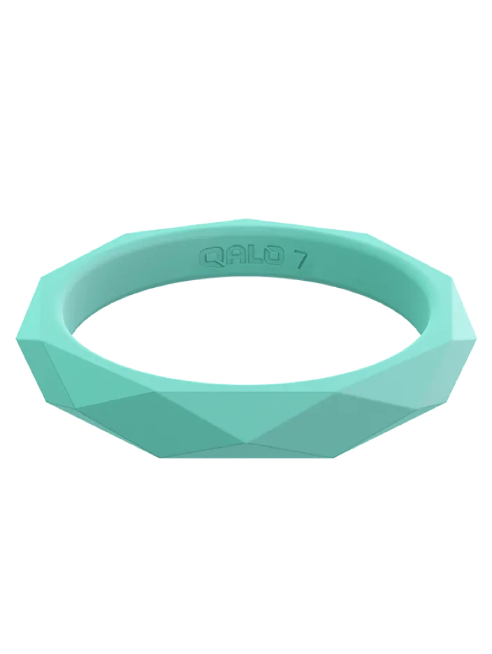 Women's Stackable Geo Silicone Ring