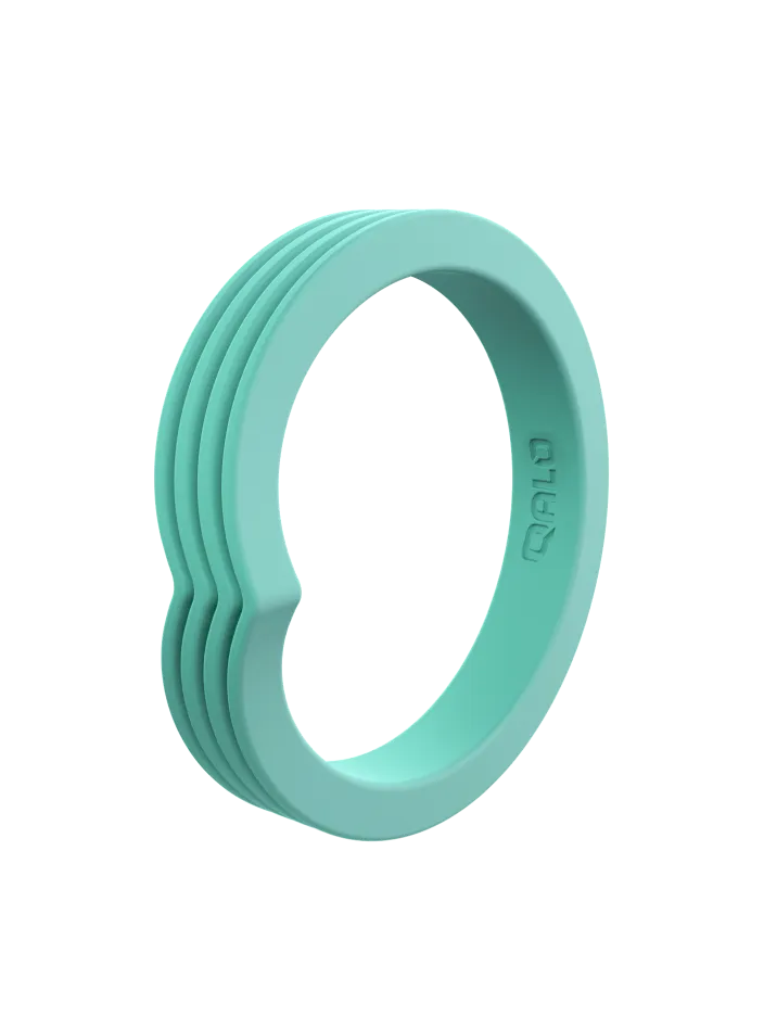 Women's Stackable Peak Silicone Ring