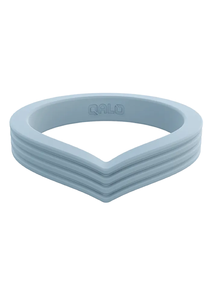 Women's Stackable Peak Silicone Ring