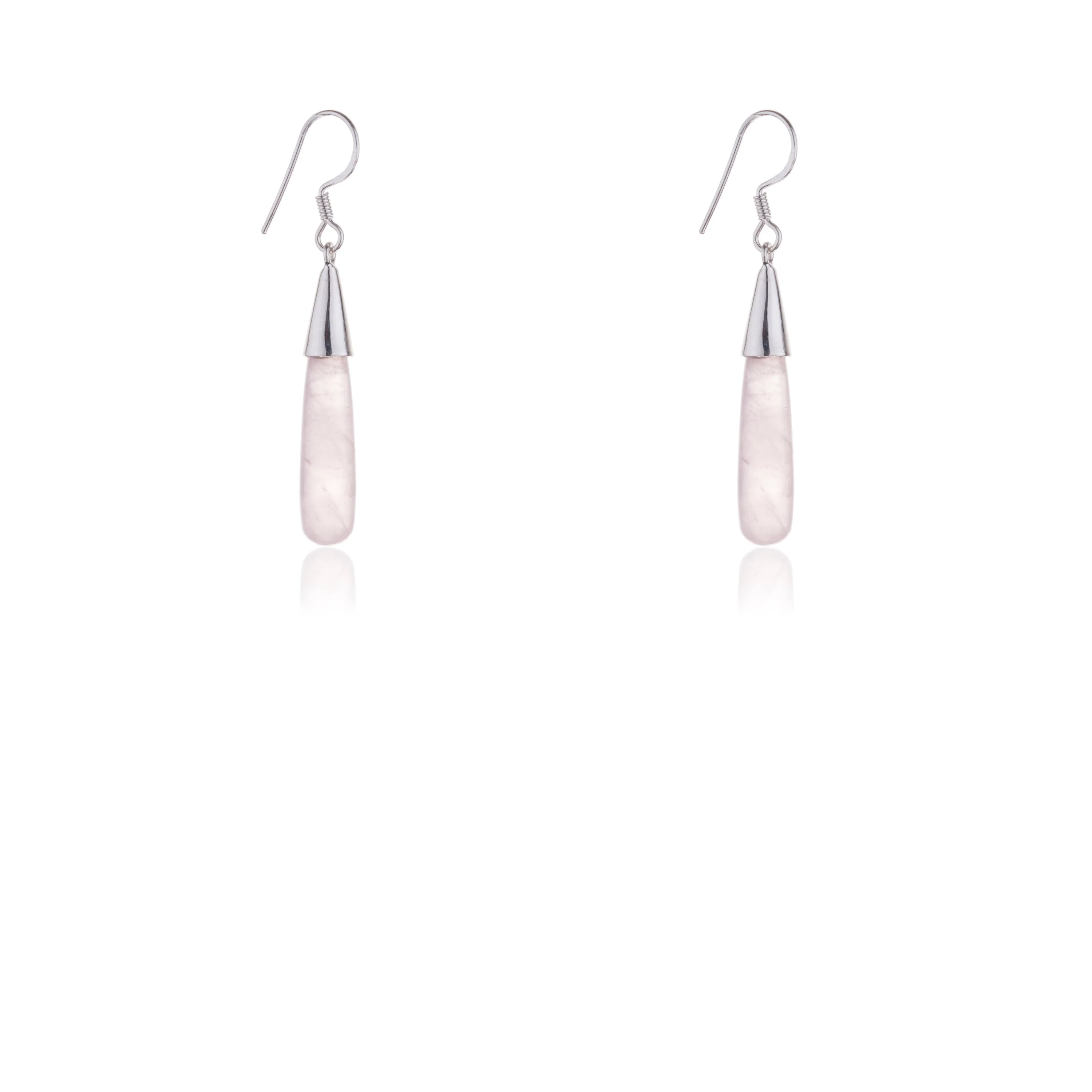 Yara Rose Quartz Earrings